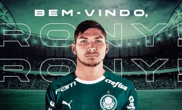 Agora no Palmeiras, Rony participou de gols decisivos no Brasileiro 2019