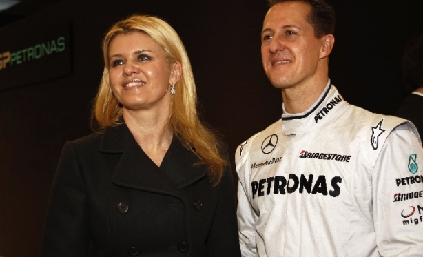F1 ? Esposa d a primeira entrevista desde o acidente de Schumacher